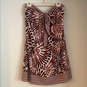 BCBGMaxAzria Print Dress - Size Medium